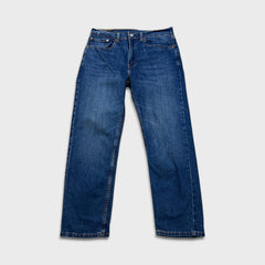 Levi's 505 Jeans Mens 34x30 Blue Medium Wash Regular Fit Straight Stretch Denim Pants