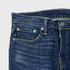Levi's 511 Jeans Mens 31x32 Blue Slim Fit Mid Rise Dark Wash Stretch Denim Pants