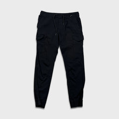 Projek Raw Pants Mens Large Black Taper Leg Cargo Utility Casual Trousers