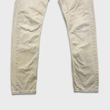 Levi's 510 Skinny Fit Jeans Mens 31x30 Beige Mid Rise Tapered Leg Khaki