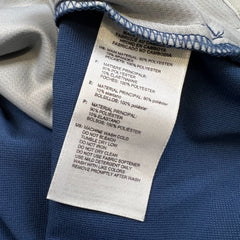 Adidas Golf Vest Mens Large Blue 1/4 Zip Lightweight Sportswear Jacket