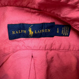 Polo Ralph Lauren Shirt Mens Large Pink Pony Casual Button Up