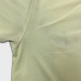 Tommy Bahama Polo Shirt Mens Large Yellow Short Sleeve Logo Preppy Casual