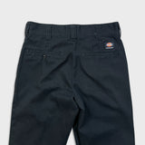 Dickies Pants Mens 30x30 Black Straight Leg Workwear Skateboard Casual Trousers