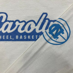 Vintage 90s Nike Carolina Tar Heel University Shirt Mens 2XL White NCAA Long Sleeve