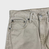 Levi's 510 Skinny Fit Jeans Mens 31x30 Beige Mid Rise Tapered Leg Khaki