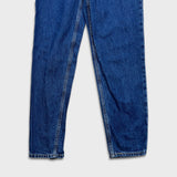 Levi's Mom Jean Womens 25x28 Blue Medium Wash High Rise Taper Leg Denim Pants