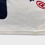 Vintage 90s DKNY Donna Karan Polo Shirt Mens 2XL White USA AOP Graphic