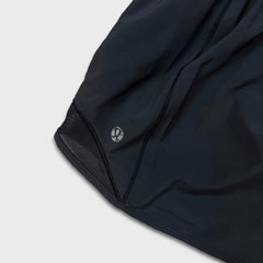 Lululemon Hotty Hot Short II *Long 4" Womens Size 6 Black Athletic Lined