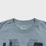 Nike Sportswear T Shirt Mens Large Gray Football Graphic Loose Fit Athletic Tee