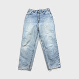 Vintage 90s Levi's 532 Jeans Mens 32x27 Blue Relaxed Taper Leg Light Wash Denim Pants