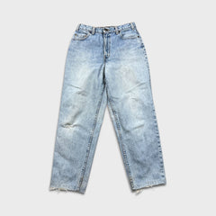 Vintage 90s Levi's 532 Jeans Mens 32x27 Blue Relaxed Taper Leg Light Wash Denim Pants