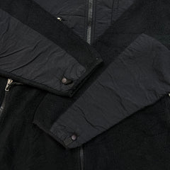 Vintage 90s The North Face Denali Fleece Jacket Mens 2XL Black Polartec Full Zip