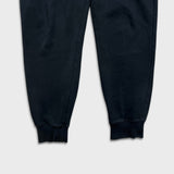 Nike Sportswear Sweatpants Womens Small Black Swoosh Taper Leg Jogger
