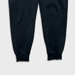 Nike Sportswear Sweatpants Womens Small Black Swoosh Taper Leg Jogger