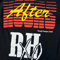 The Weeknd x Rhuigi After Hours Paradise Tee Mens Large Black Graphic T Shirt