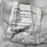 Comme des Garcons Play T Shirt Mens XL White CDG Heart Short Sleeve Tee