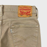 Levi's 511 Jeans Mens 30x32 Beige Slim Fit Mid Rise Stretch Khaki Denim Pants