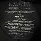 Naruto Shippuden Mens Large Black Ichiraku Ramen Shop Anime Graphic Tee