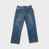 Vintage Y2K Ecko Unltd Jeans Mens 35x32 Blue Relaxed Straight Medium Wash Baggy Denim Pants