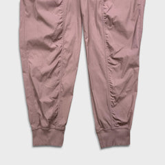 Lululemon Dance Studio Mid Rise Jogger Womens Size 12 Pink Taper Leg Athletic