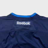 Vintage Reebok Winnipeg Jets NHL Hockey Jersey Mens XL Blue Stitched Sports Team