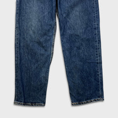 Levi's 550 Jeans Mens 36x32 Blue Relaxed Fit Straight Leg Medium Wash Baggy Denim Pants