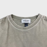 Vintage 90s Blank T Shirt Mens XL Gray Sun Faded Bleached Basic Short Sleeve Tee