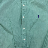 Polo Ralph Lauren Shirt Mens XL Blue Pony Preppy Button Up Long Sleeve