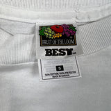 Vintage 90s Battle of Georgian Bay T Shirt Mens Small White War of 1812 Tee