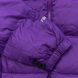 The North Face Jacket Womens Large Purple 700 Nuptse Down Full Zip Puffer Bomber