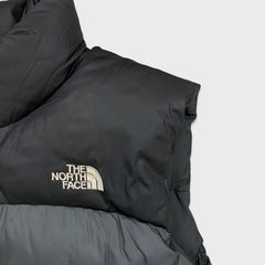 The North Face 96' Retro Nuptse Vest Mens Medium Gray 700 Fill Down Puffer Jacket