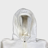 Lululemon Scuba Hoodie Womens Size 10 White Full Zip Sports Hooded Sweatshirt