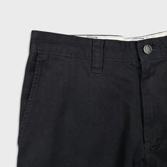 Dickies Pants Mens 32x30 Black Flex Regular Straight Workwear Chino Cargo Trouser