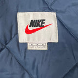 Vintage 90s Nike Sportswear Jacket Mens Medium Blue Swoosh Full Zip Coat