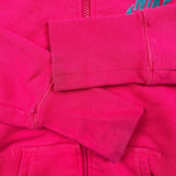 Vintage Y2K Nike Sportswear Womens Hoodie Small Pink Swoosh Full Zip Hooded Sweater