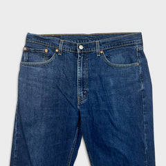 Levi's 505 Jeans Mens 36x32 Blue Regular Fit Straight Leg Medium Wash Denim Pants