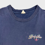 Vintage 90s Body Glove T Shirt Mens XL Blue Hermosa Beach CA Surf Sun Faded Tee