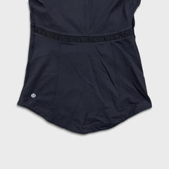 Lululemon Run Reflect Pullover Womens Size 6 Black 1/2 Zip Track Suit Top Jacket