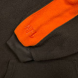 Cleveland Browns Fleece Mens XL Brown NFL Football Pullover Jacket