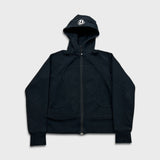 Lululemon Scuba Hoodie Womens Size 8 Black Full Zip Sports Hooded Sweater