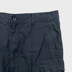 Levi's Signature Shorts Mens Size 36 Black Multi Pocketed Utility Cargo