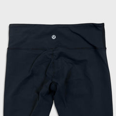 Lululemon Wunder Under Low Rise Tight 25" Womens Size 6 Black Yoga Leggings
