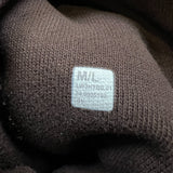 Lululemon Scuba Oversized Funnel Neck 1/2 Zip Womens Medium Brown Sweatshirt