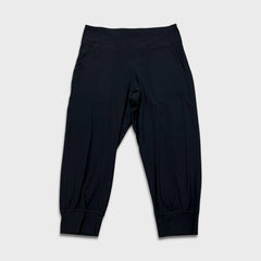 Lululemon Align High Rise Jogger Crop *23" Womens Size 10 Black Yoga Leggings