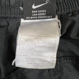 Vintage 90s Nike Sportswear Track Pants Mens Large Black Clima Fit Baggy Taper