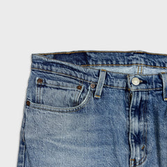 Levi's 510 Skinny Jeans Mens 34x30 Blue Light Wash Stretch Mid Rise Tapered Leg