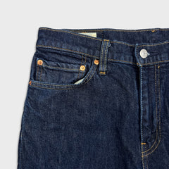 Levi's 511 Jeans Mens 33x32 Blue Slim Fit Mid Rise Dark Wash Stretch Denim Pants