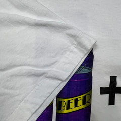 Vintage 90s Whats Better Than a 6 Pack Beer T Shirt Mens 2XL White USA Novelty Tee