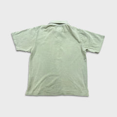 thisneverthat T Logo Polo Mens Small Green Short Sleeve Preppy Tee